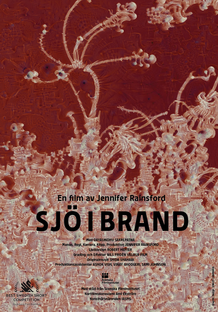Sjö i brand