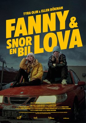 Fanny & Lova snor en bil